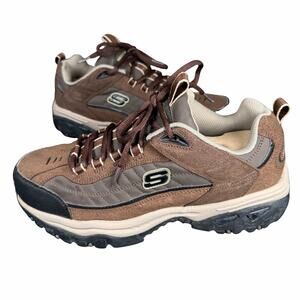Skechers Energy Downforce Mens Size 10 Brown/Taupe 50172/BRTP Pre-Owned